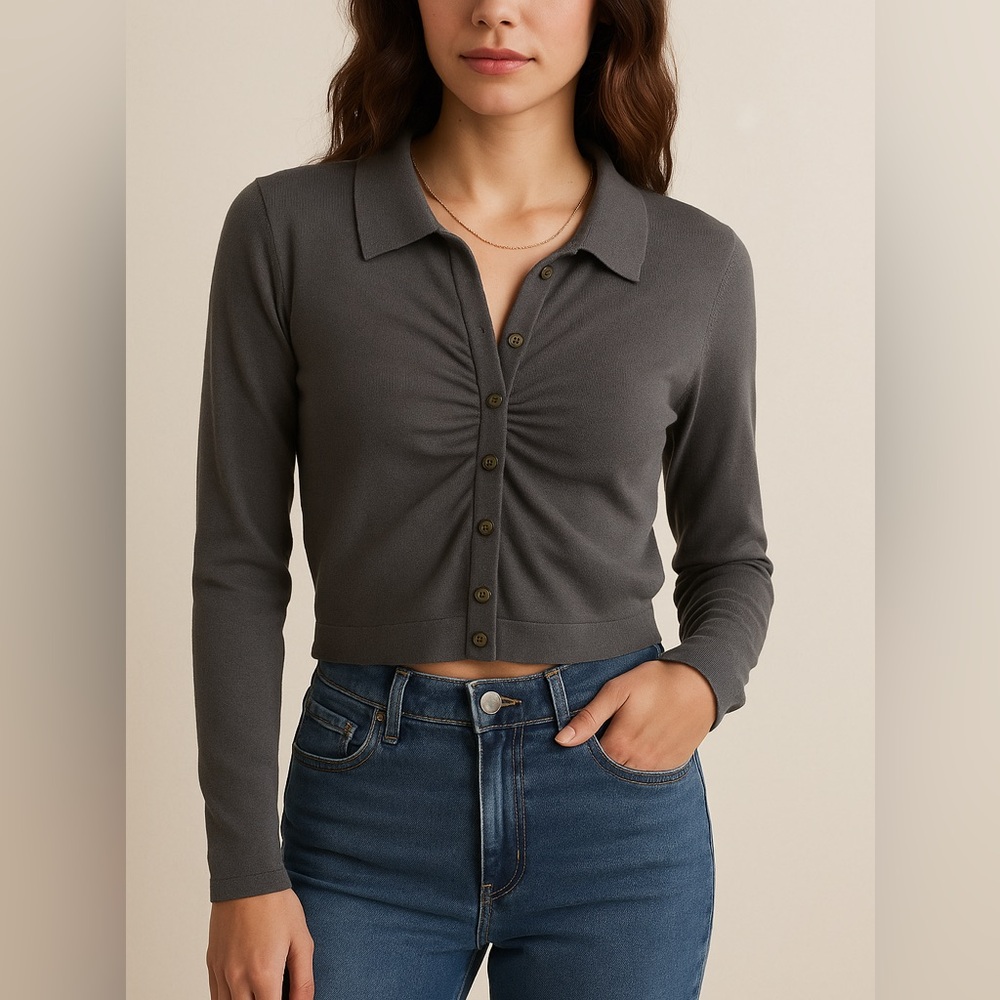 Aster Gray Polo Shirt